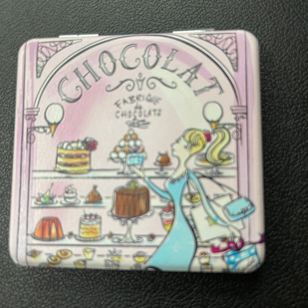 Chocolat Boutique Paris Bakery Magnifying mirror, dual sided